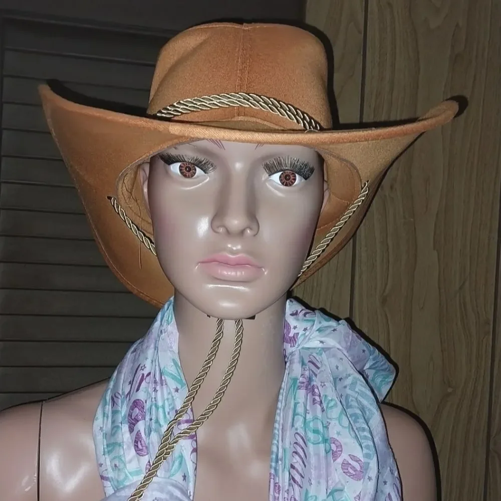 Vintage western style outdoor cowboy hat - Picture 5 of 9